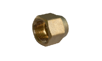 Brass nut HN-08 inch thread