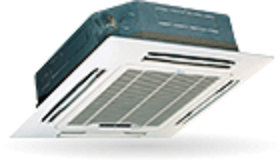 Commercial air-conditioners. Hydronic systems. Fancoil. 4-way cassette standard
